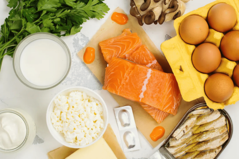 Food sources of vitamin d2: Salmon, eggs, mushroom, dairy products