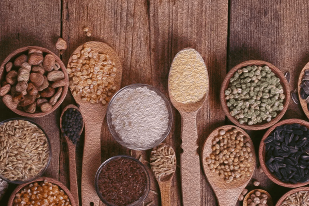 Vanadium food sources: legumes, nuts and seeds